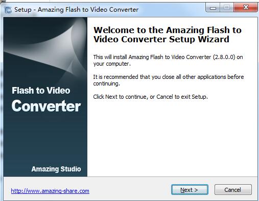 Amazing Flash to Video Converter